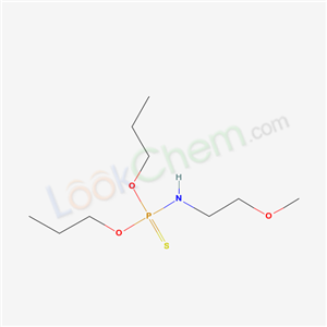 N-dipropoxyphosphinothioyl-2-methoxy-ethanamine cas  35812-42-1