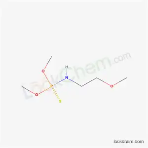 Molecular Structure of 35812-40-9 (O,O-dimethyl (2-methoxyethyl)phosphoramidothioate)