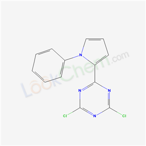 35252-63-2,2,4-dichloro-6-(1-phenyl-1H-pyrrol-2-yl)-1,3,5-triazine,