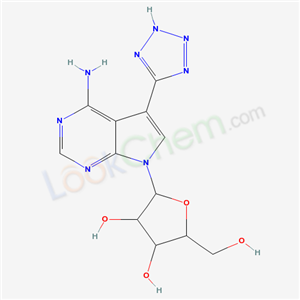 55470-39-8,7-pentofuranosyl-5-(2H-tetrazol-5-yl)-7H-pyrrolo[2,3-d]pyrimidin-4-amine,