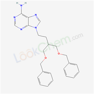 33498-84-9,9-[4-(Benzyloxy)-3-[(benzyloxy)methyl]butyl]-9H-purin-6-amine,