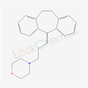 5H-DIBENZO(a,d)CYCLOHEPTENE, 10,11-DIHYDRO-5-(3-MORPHOLINOPROPYLIDENE)-(5590-86-3)