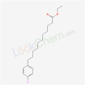 5933-75-5,ethyl 11-(4-iodophenyl)undecanoate,