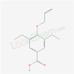 7192-43-0,3,5-diethyl-4-(prop-2-en-1-yloxy)benzoic acid,