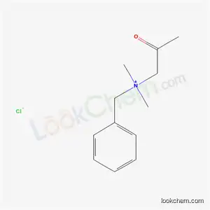 Molecular Structure of 13171-36-3 (N-benzyl-N,N-dimethyl-2-oxopropan-1-aminium chloride)