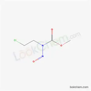 Molecular Structure of 13589-15-6 (N-(2-Chloroethyl)-N-nitrosocarbamic acid methyl ester)