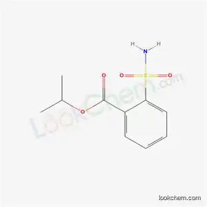 Molecular Structure of 14065-41-9 (2-Sulfamoylbenzoic acid isopropyl ester)