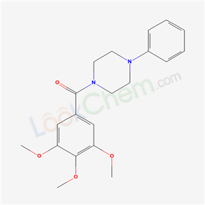 4-PHENYLPIPERAZINYL 3,4,5-TRIMETHOXY-PHENYL KETONE