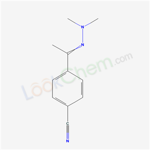 5758-03-2,4-[1-(dimethylhydrazinylidene)ethyl]benzonitrile,