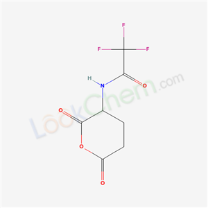 N-(2,6-dioxooxan-3-yl)-2,2,2-trifluoro-acetamide cas  328-13-2