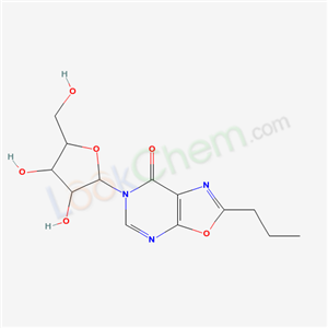 53641-66-0,6-pentofuranosyl-2-propyl[1,3]oxazolo[5,4-d]pyrimidin-7(6H)-one,