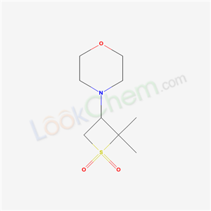 4-(2,2-Dimethyl-1,1-dioxido-3-thietanyl)morpholine cas  51314-49-9