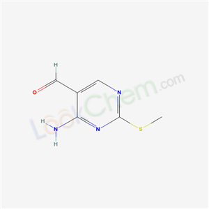 4-Amino-2-(methylthio)pyrimidine-5-carbaldehyde