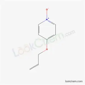 Molecular Structure of 6068-92-4 (4-(prop-2-en-1-yloxy)pyridine 1-oxide)