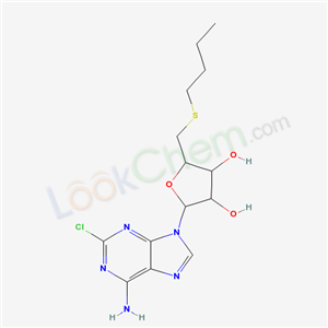 53458-21-2,9-(5-S-butyl-5-thiopentofuranosyl)-2-chloro-9H-purin-6-amine,