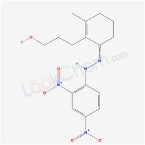 6684-63-5,3-{6-[2-(2,4-dinitrophenyl)hydrazinylidene]-2-methylcyclohex-1-en-1-yl}propan-1-ol,