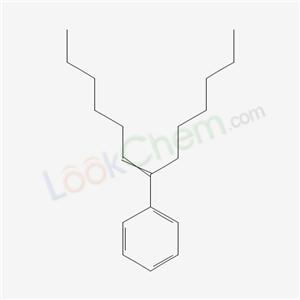 55030-46-1,7-Phenyl-6-tridecene,Benzene, (1 hexyl-1-heptenyl)-;7-Phenyl-tridec-6-en;