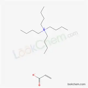 Molecular Structure of 16083-20-8 (N,N,N-Tributyl-1-butanaminium·propenoic acidanion)