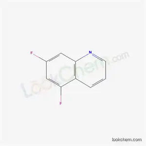 Molecular Structure of 34522-72-0 (5,7-Difluoroquinoline)
