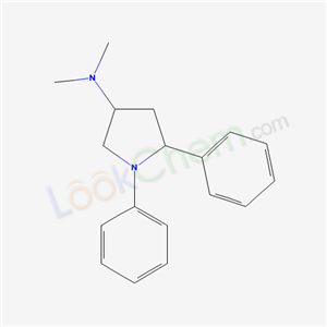 49558-33-0,N,N-dimethyl-1,5-diphenylpyrrolidin-3-amine,