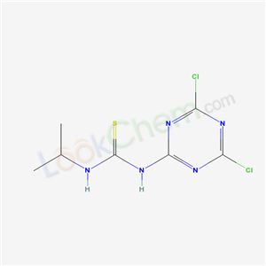 5097-56-3,1-(4,6-dichloro-1,3,5-triazin-2-yl)-3-(1-methylethyl)thiourea,