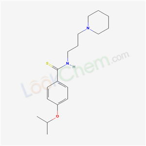 32412-14-9,p-Isopropoxy-N-(3-piperidinopropyl)thiobenzamide,