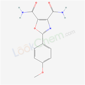 42469-49-8,2-(4-methoxyphenyl)-1,3-oxazole-4,5-dicarboxamide,
