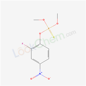 50589-96-3,O-(2-fluoro-4-nitrophenyl) O,O-dimethyl thiophosphate,