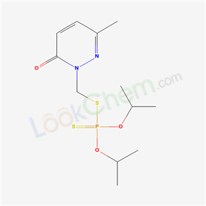 51356-10-6,O,O-bis(1-methylethyl) S-[(3-methyl-6-oxopyridazin-1(6H)-yl)methyl] dithiophosphate,