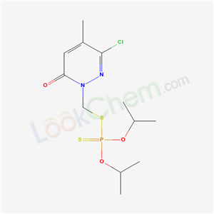 51356-22-0,S-[(3-chloro-4-methyl-6-oxopyridazin-1(6H)-yl)methyl] O,O-bis(1-methylethyl) dithiophosphate,