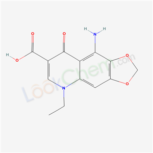 51624-54-5,9-amino-5-ethyl-8-oxo-5,8-dihydro[1,3]dioxolo[4,5-g]quinoline-7-carboxylic acid,