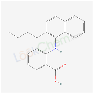 51670-16-7,2-[(2-butylnaphthalen-1-yl)amino]benzoic acid,