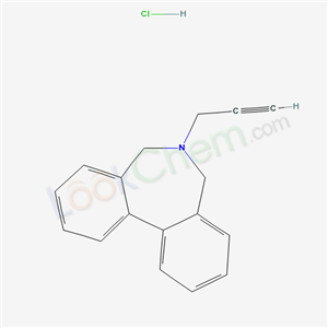 51839-51-1,6-prop-2-yn-1-yl-6,7-dihydro-5H-dibenzo[c,e]azepine hydrochloride,