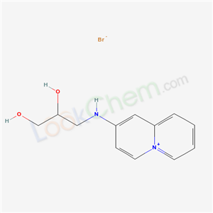 52074-72-3,2-[(2,3-dihydroxypropyl)amino]quinolizinium bromide,