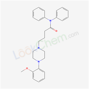 52850-17-6,4-[4-(2-methoxyphenyl)piperazin-1-yl]-N,N-diphenylbutanamide,