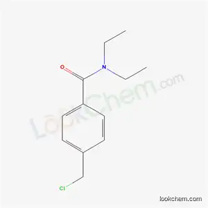 Molecular Structure of 54589-57-0 (4-ChloroMethyl-N,N-diethylbenzaMide, 97%)
