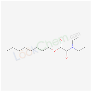 60254-67-3,octyl (diethylamino)(oxo)acetate,Octyl N,N-diethyloxamate;N,N-Diethyloxaminsaeure-octylester;Octyl (diethylamino)oxoacetate;N,N-Diethyloxamsaeure-octylester;Acetic acid,(diethylamino)oxo-,octyl ester;