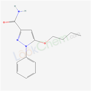 55228-44-9,5-Butoxy-1-phenyl-1H-pyrazole-3-carboxamide,1H-Pyrazole-3-carboxamide,5-butoxy-1-phenyl;5-Butoxy-1-phenyl-1H-pyrazole-3-carboxamide;