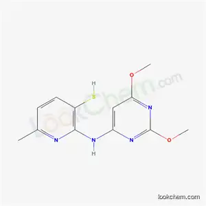 3-Pyridinethiol, 2-((2,4-dimethoxy-6-pyrimidinyl)amino)-6-methyl-