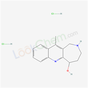 56516-45-1,11-methyl-2,3,4,5-tetrahydro-1H-azepino[4,3-b]quinolin-5-ol dihydrochloride,