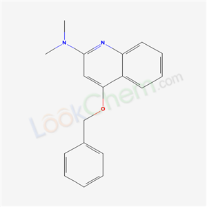 4-BENZYLOXY-2-(DIMETHYLAMINO)QUINOLINECAS