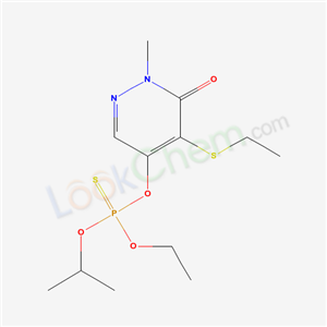 68896-47-9,O-ethyl O-[5-(ethylsulfanyl)-1-methyl-6-oxo-1,6-dihydropyridazin-4-yl] O-(1-methylethyl) thiophosphate,