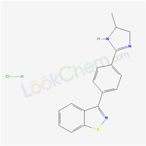 70132-97-7,3-[4-(5-methyl-4,5-dihydro-1H-imidazol-2-yl)phenyl]-1,2-benzisothiazole hydrochloride,