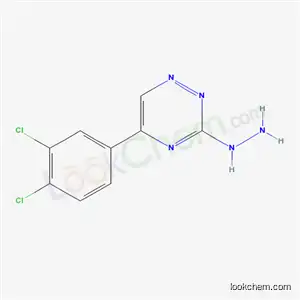 Molecular Structure of 70551-74-5 (5-(3,4-dichlorophenyl)-3-hydrazino-1,2,4-triazine)