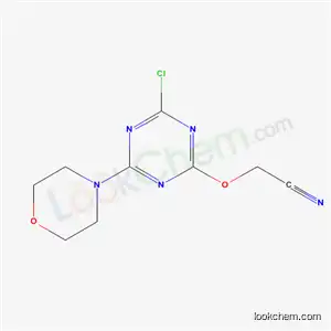 Acetonitrile, ((4-chloro-6-(4-morpholinyl)-1,3,5-triazin-2-yl)oxy)-