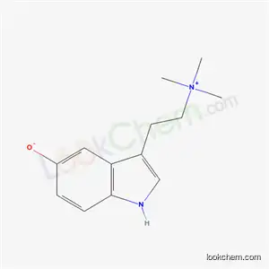 Molecular Structure of 487-91-2 (3-[2-(trimethylammonio)ethyl]-1H-indol-5-olate)