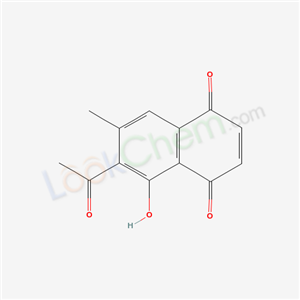 6-Acetyl-5-hydroxy-7-methyl-1,4-naphthoquinone