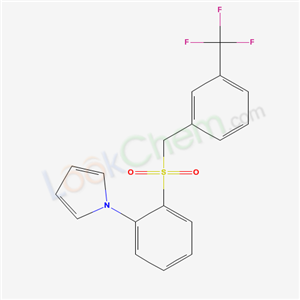 43092-99-5,1-(2-{[3-(trifluoromethyl)benzyl]sulfonyl}phenyl)-1H-pyrrole,