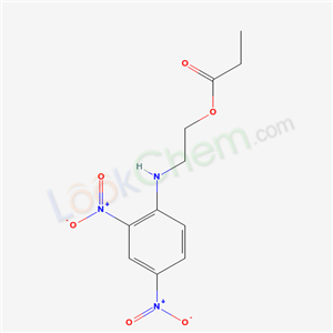 56820-36-1,2-[(2,4-dinitrophenyl)amino]ethyl propanoate,