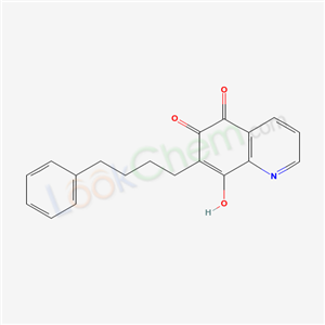 35073-62-2,8-hydroxy-7-(4-phenylbutyl)quinoline-5,6-dione,
